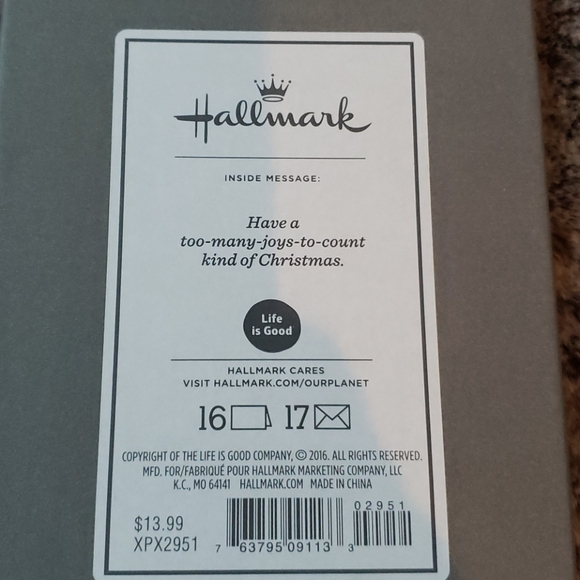 Hallmark Life is Good Christmas Cards - Picture 2 of 4